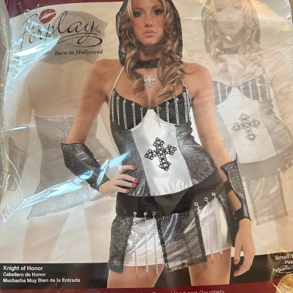 Unique Sexy Gladiator/ Knight Costume - Womens size S/M